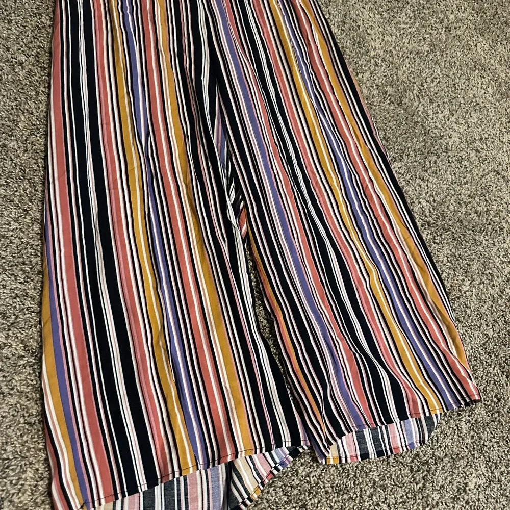 Multicolor Striped Jumpsuit - Picture 2 of 7